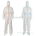 protective clothing microporous type 4/5/6 chemical coverall